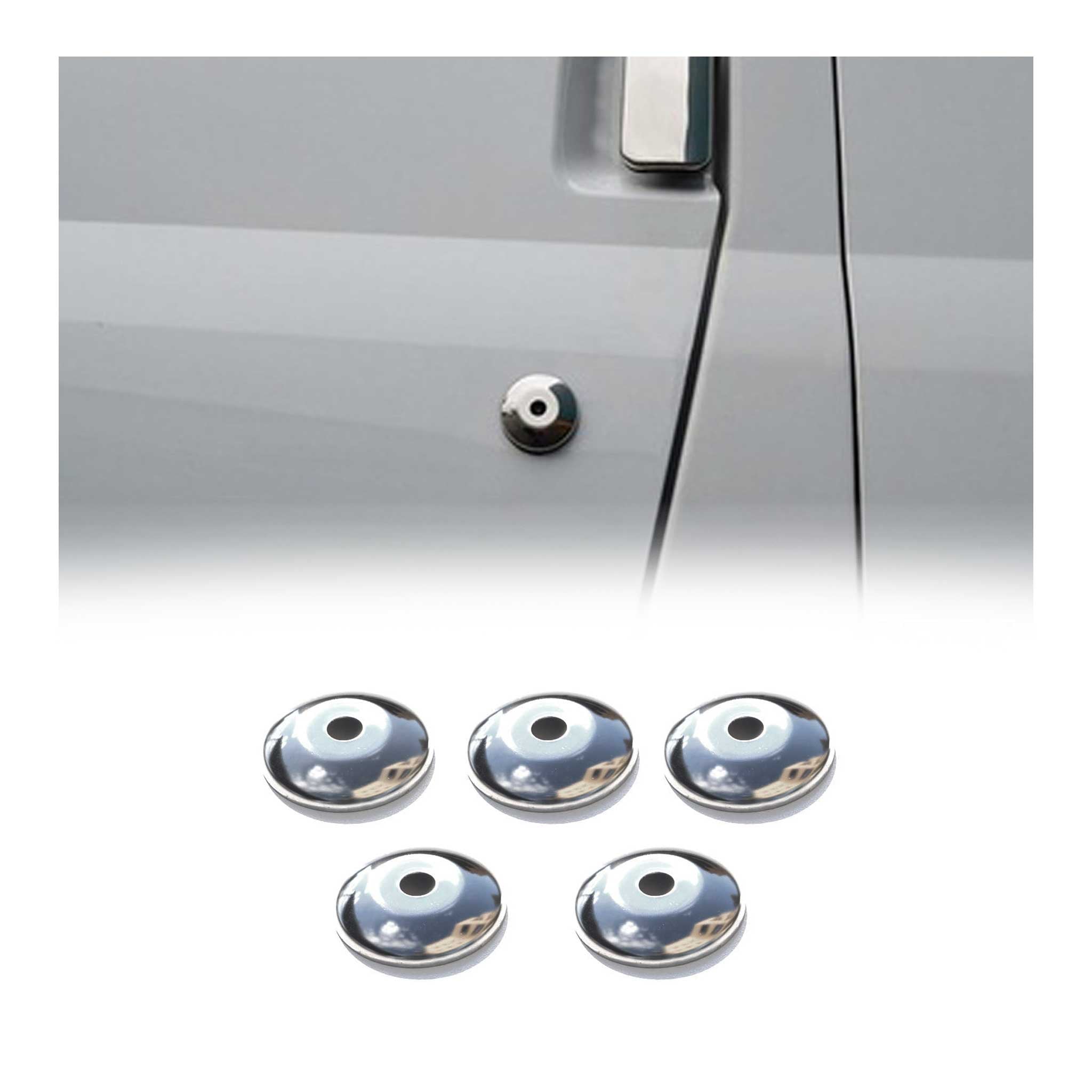 Chrom Türgriff Blende für Ford Transit 2000-2014 Edelstahl 4tlg