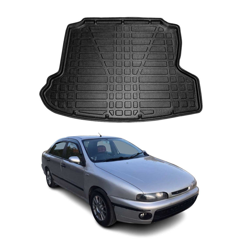 Kofferraumwanne Laderaumwanne für Fiat Marea 1996-2003 Gummi TPE Schwarz
