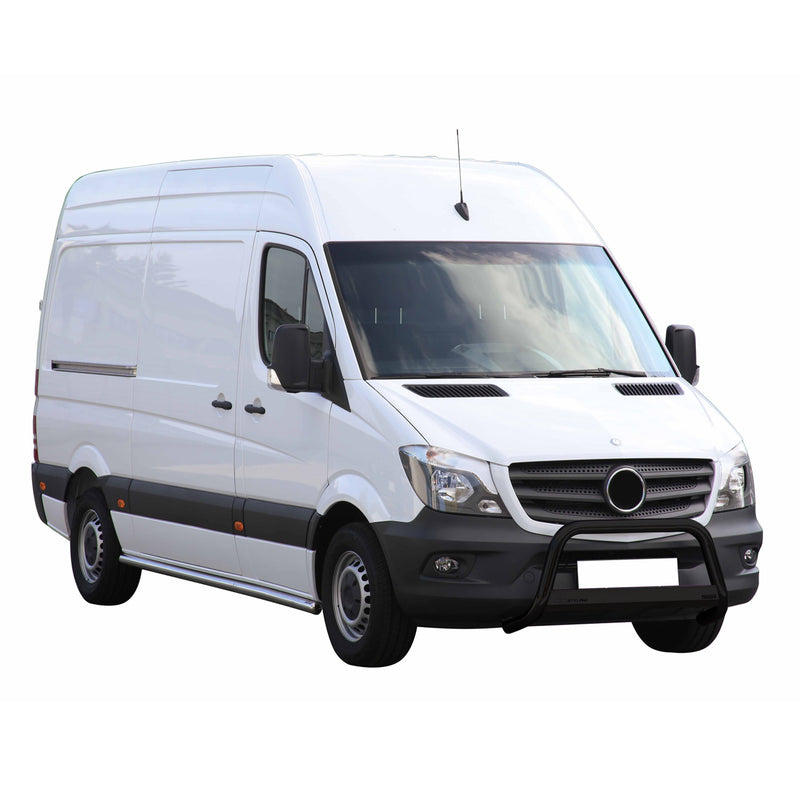 Frontbügel Frontschutzbügel für Mercedes Sprinter 2013-2018 ø63mm Stahl Schwarz