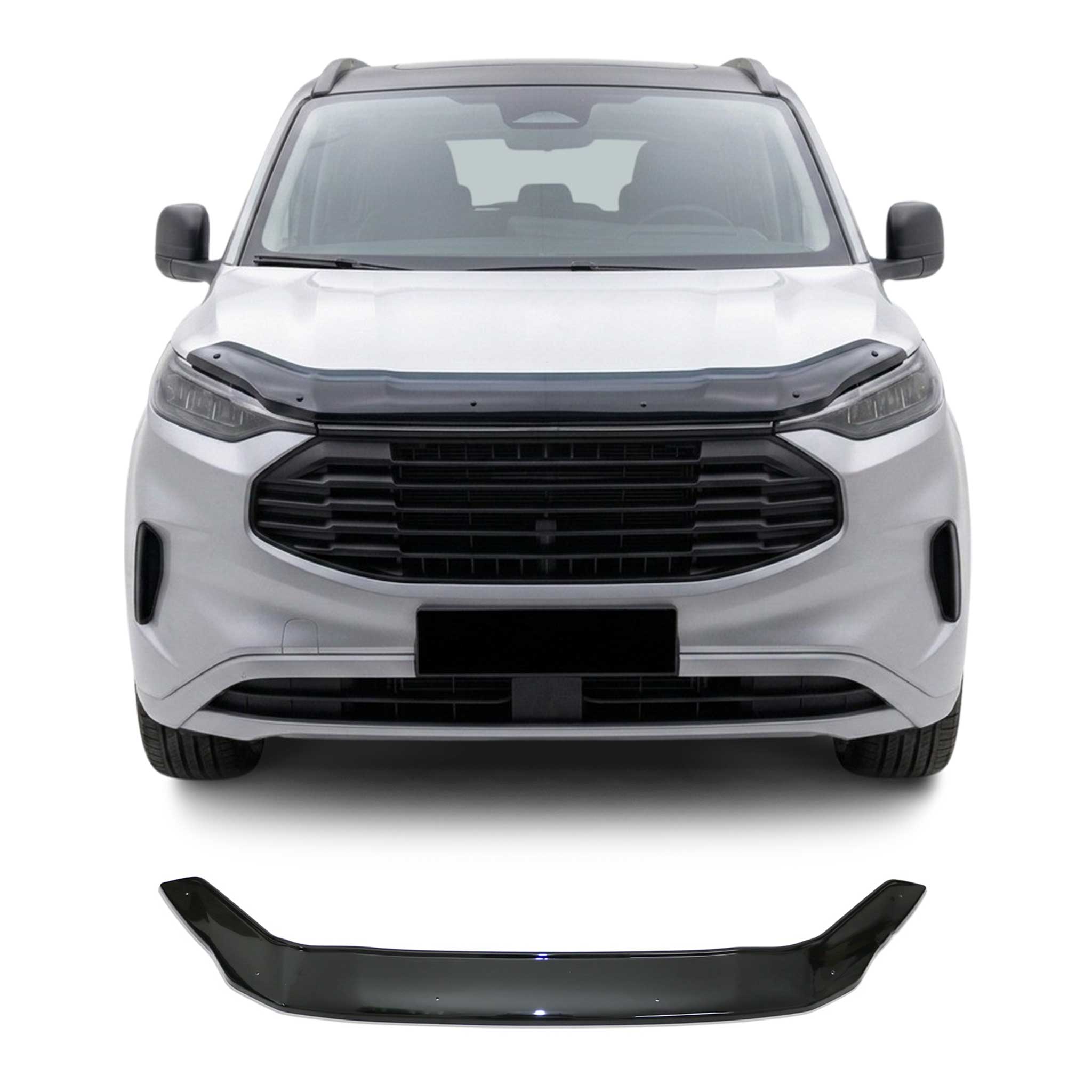 Motorhaube Deflektor Steinschlagschutz für Ford Transit Tourneo Custom 2023-2026