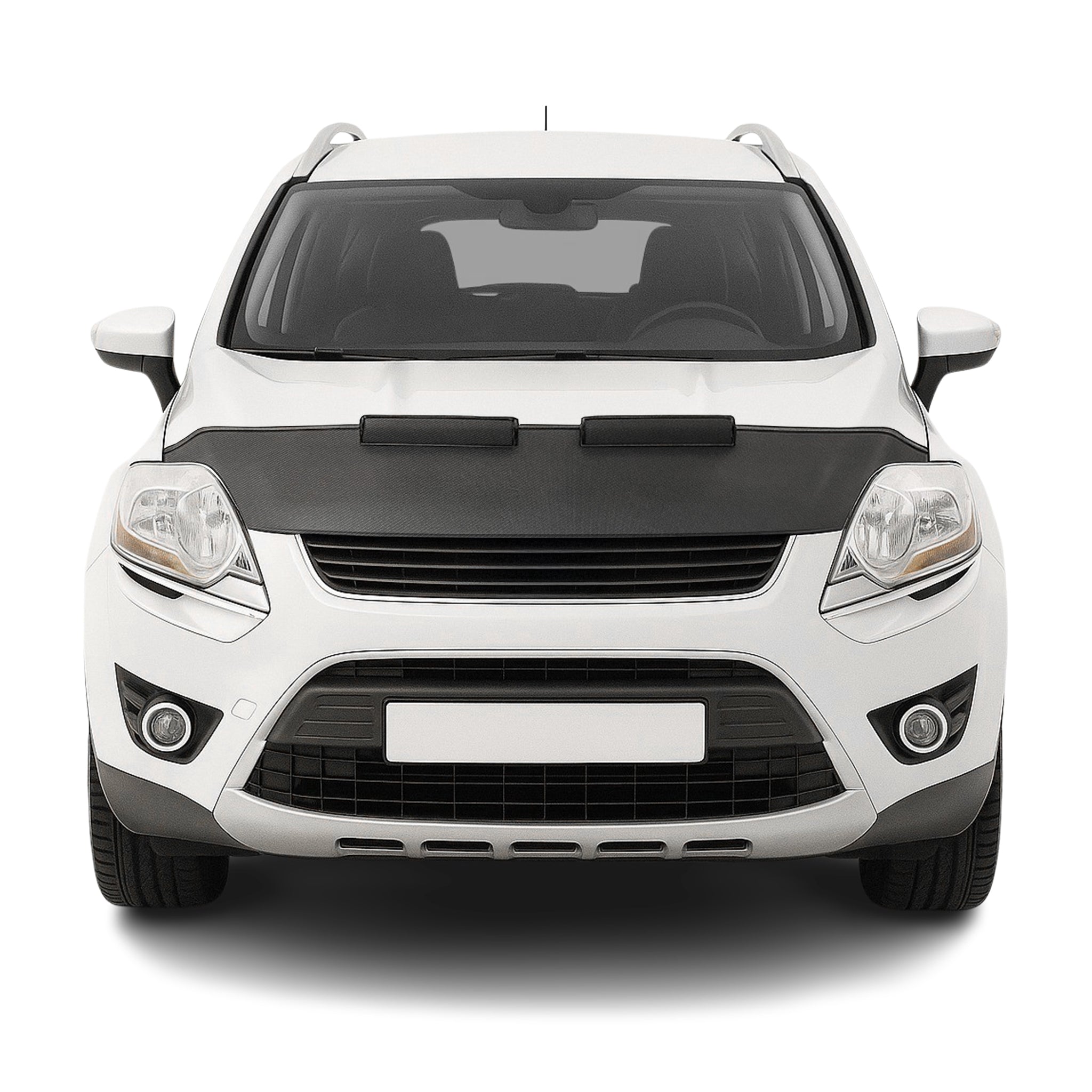 Haubenbra Steinschlagschutz Bonnet Bra für Ford Kuga I 2008-12 Carbon Optik Halb