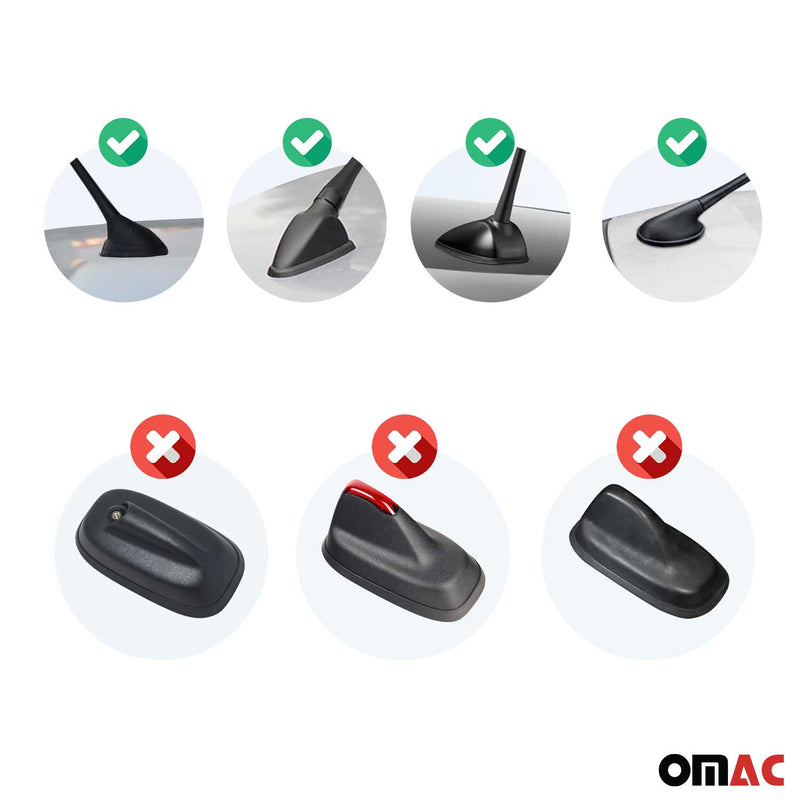 Dachantenne Autoantenne AM/FM Autoradio Shark Antenne Haifischflosse Rot