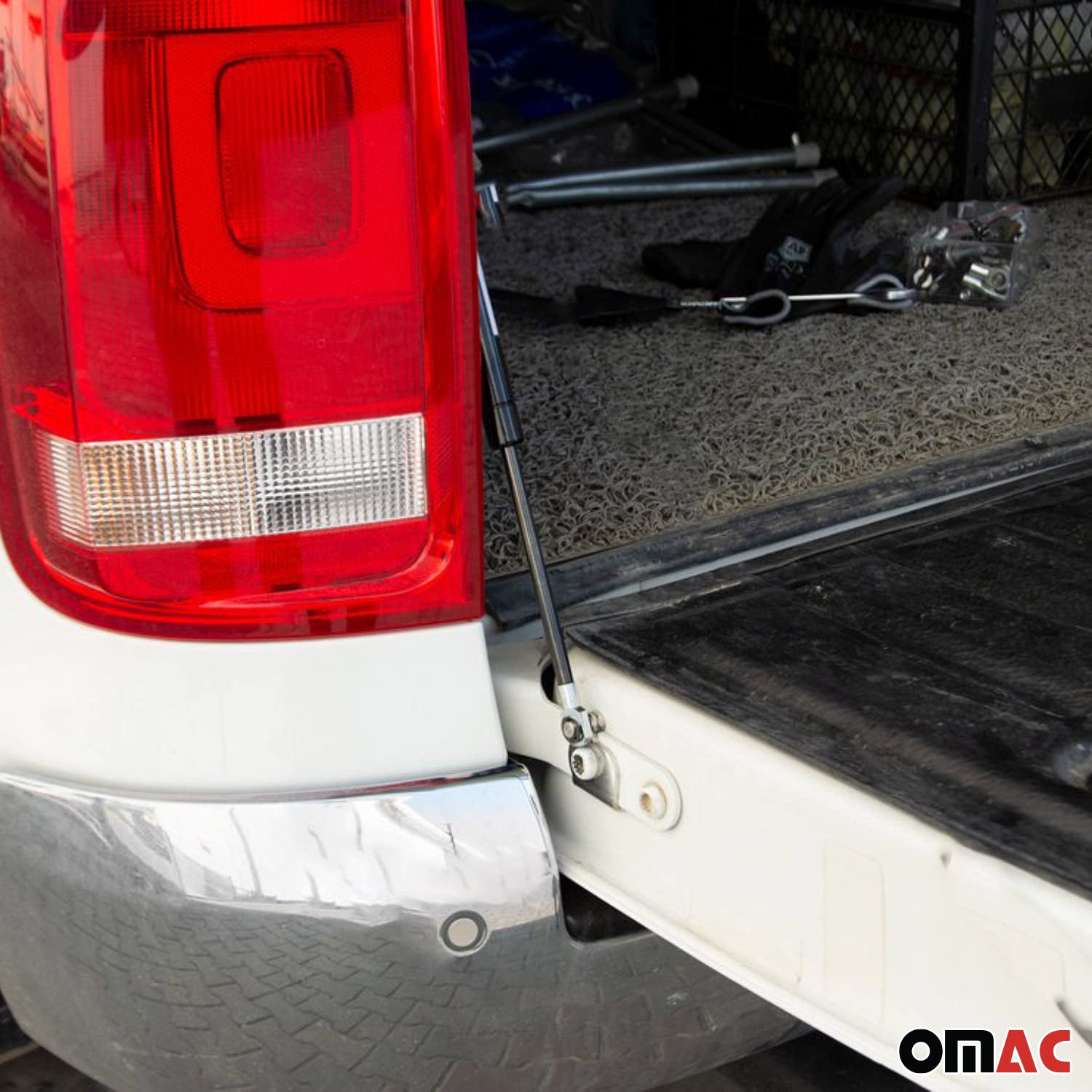 2x Heckklappendämpfer Gasfeder Dämpfer für VW Amarok 2010-2021 Edelstahl