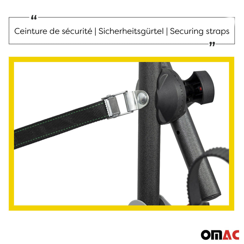 Fahrradträger für Heckklappe E Bike Mitsubishi Spacestar 3 Fahrräder