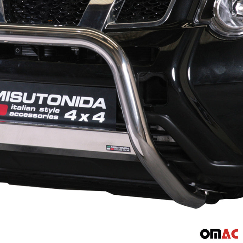 Frontbügel Frontschutzbügel für Nissan X-Trail 2011-2014 ø63mm Stahl Silber