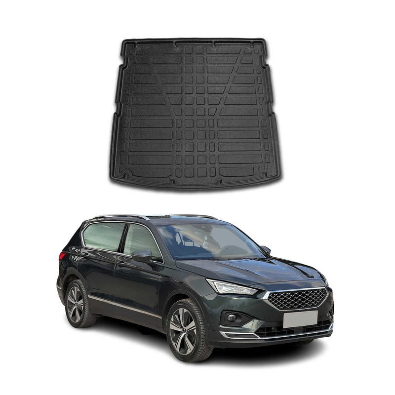 Kofferraumwanne Laderaumwanne für Seat Tarraco 2019-2025 7-Sitze Gummi TPE