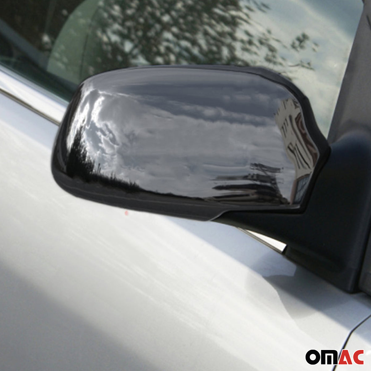 Spiegelkappen für Ford Focus C-MAX Focus mk2 Mondeo mk3 Chrom ABS Dunkel