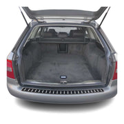 Ladekantenschutz für Audi A6 C5 Avant / Allroad 1997-05 Edelstahl carbon foliert