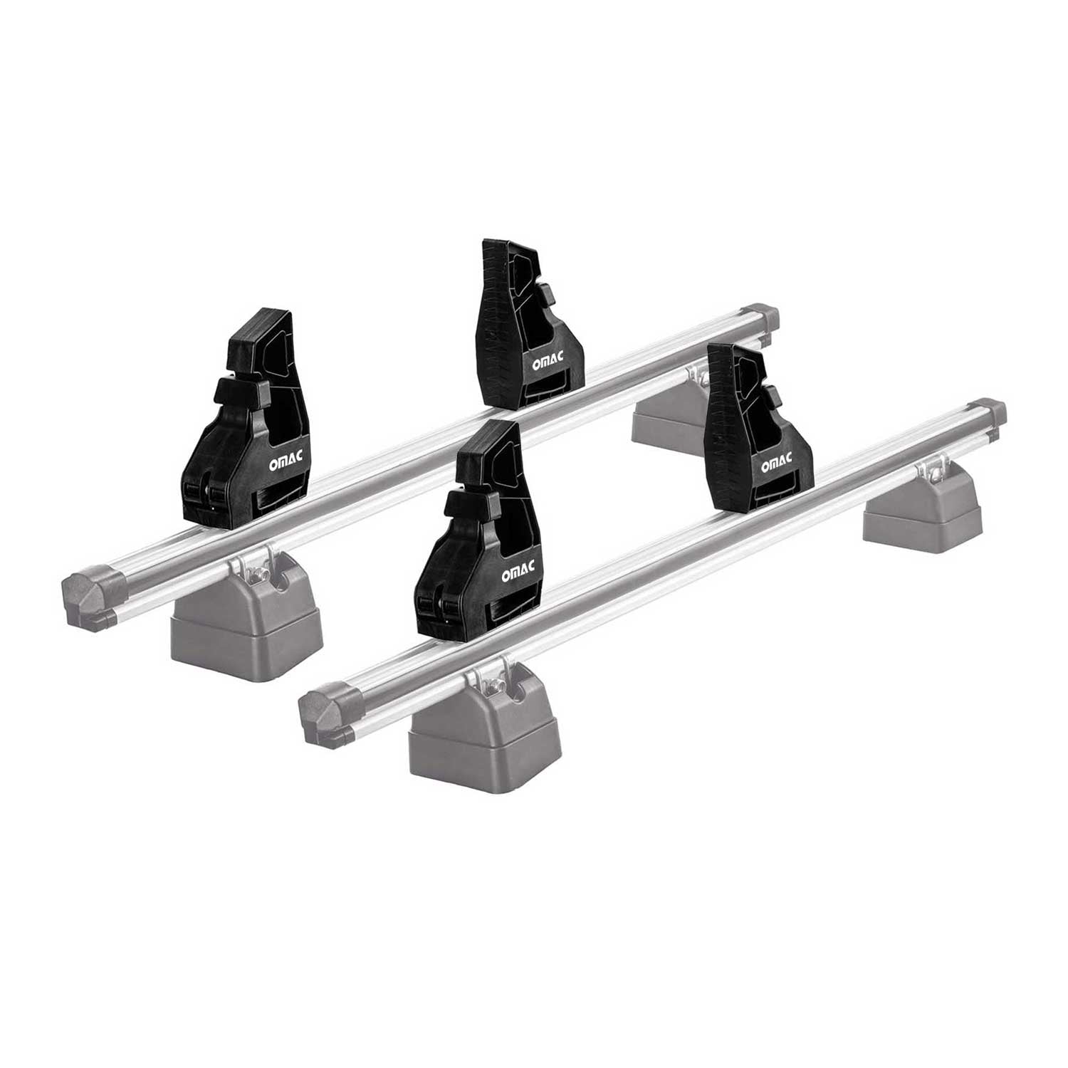 Ladungsbegrenzer Lastanschläge Load Stopper für Dachträger Einstellbar 4tlg