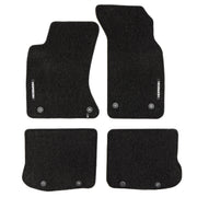 Velours Fußmatten für Audi A4 B5 1994-2001 Autoteppich Automatten Schwarz 4 tlg