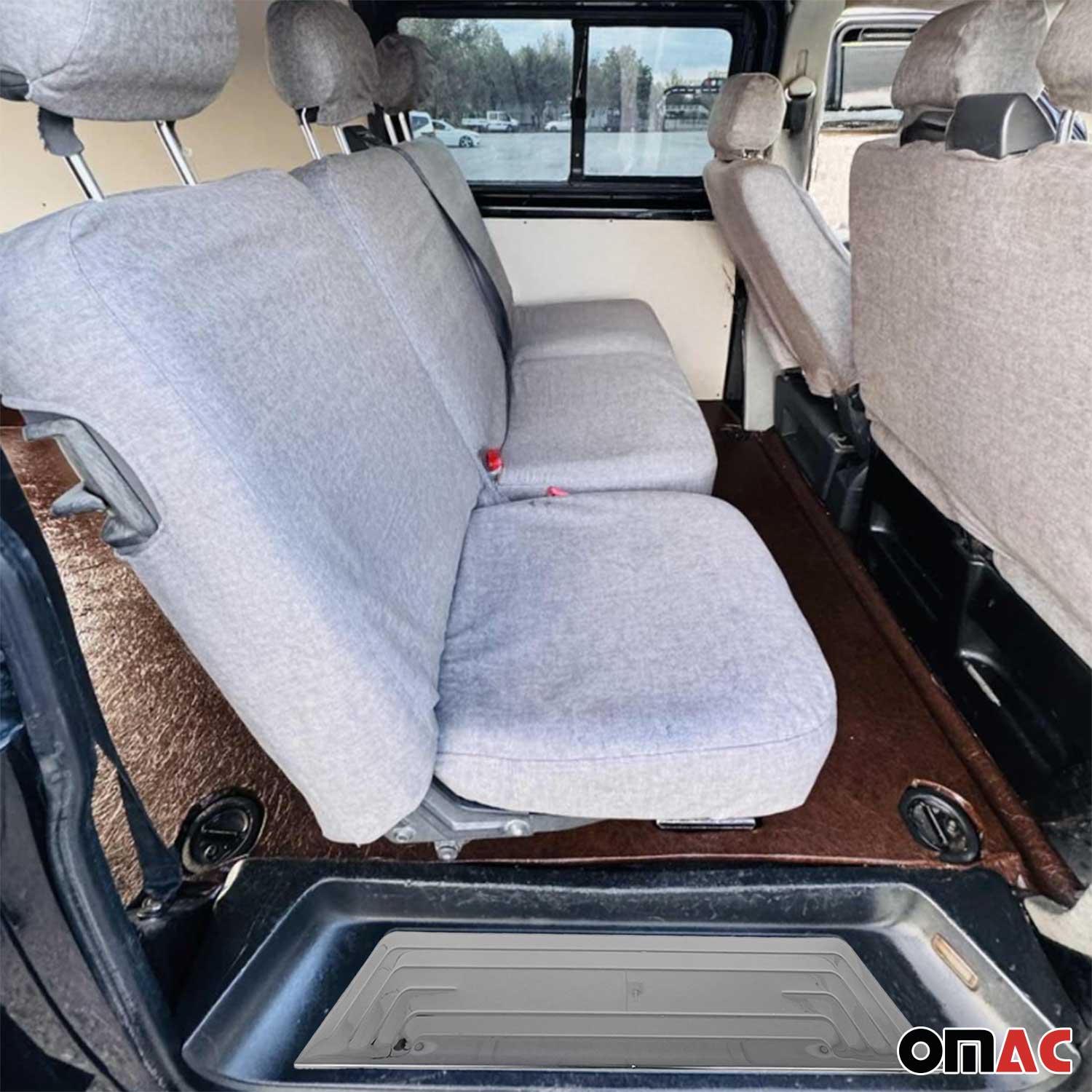 Einstiegsleisten Türschweller für VW Transporter T5 2003-2015 Chrom Dunkel 3x