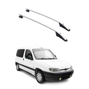 Alu Dachreling Querträger für Peugeot Partner Citroen Berlingo Kurzer Grau