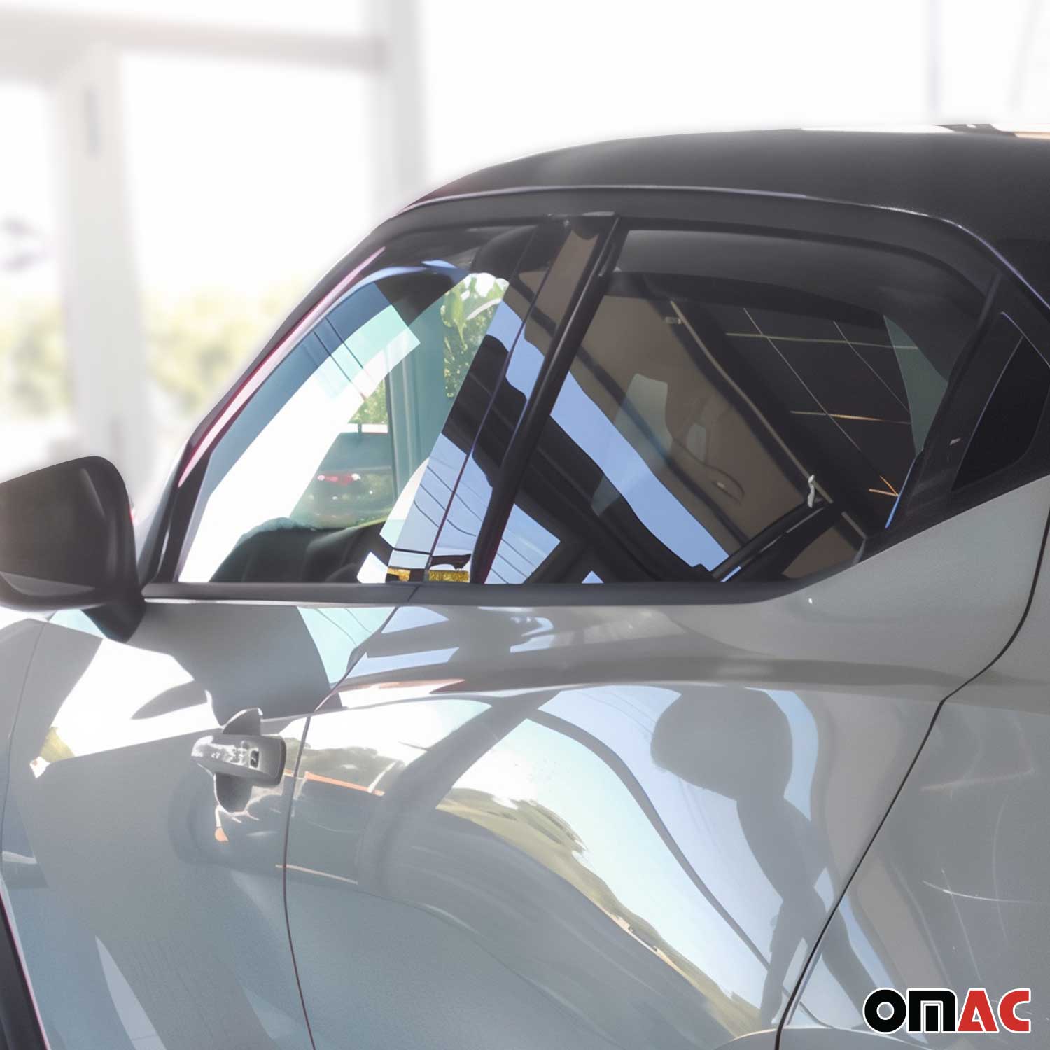 Windabweiser Regenabweiser für Nissan Juke 2020-2025 Dunkel Acryl 4tlg