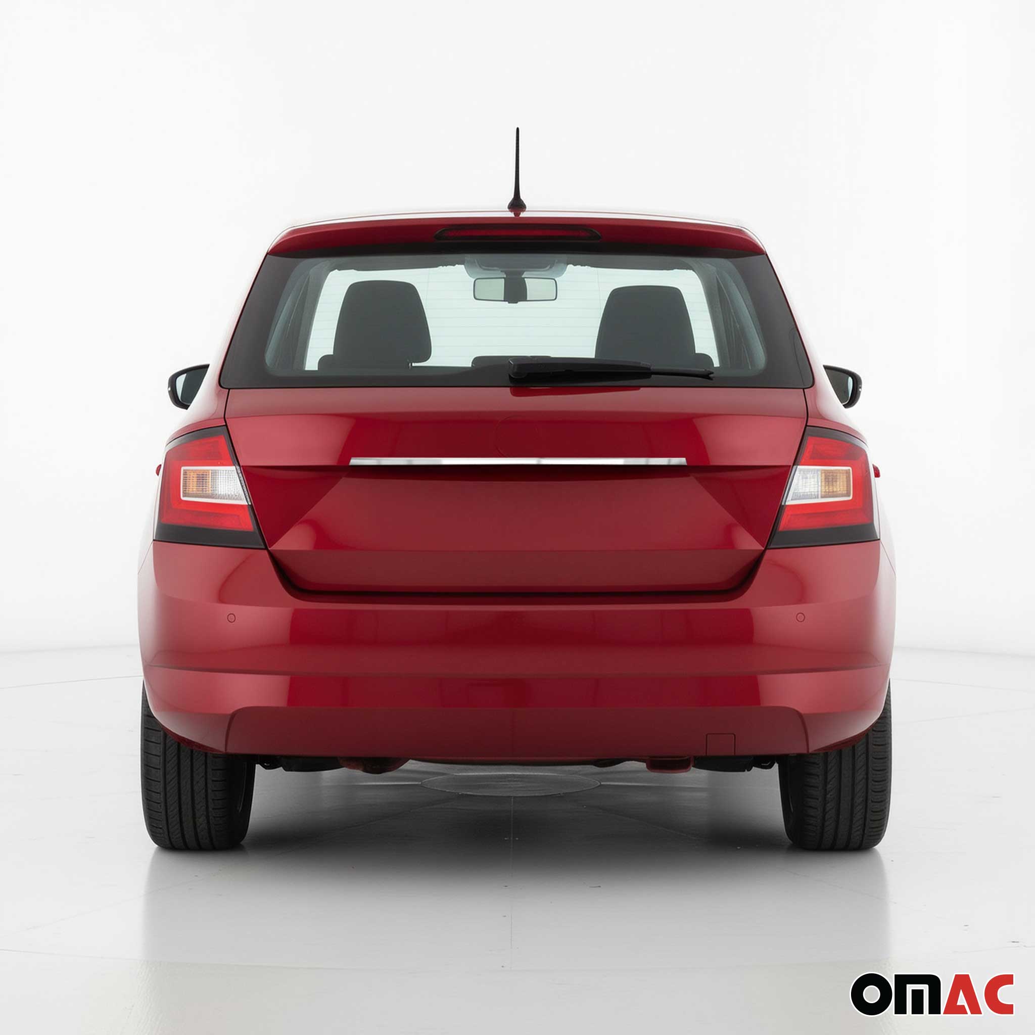 Kofferraumleiste Heckklappe Leiste für Skoda Fabia 2015-2021 Edelstahl Chrom