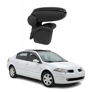 Mittelarmlehne Armlehne für Renault Megane II 2003-2008 PU-Leder ABS Schwarz