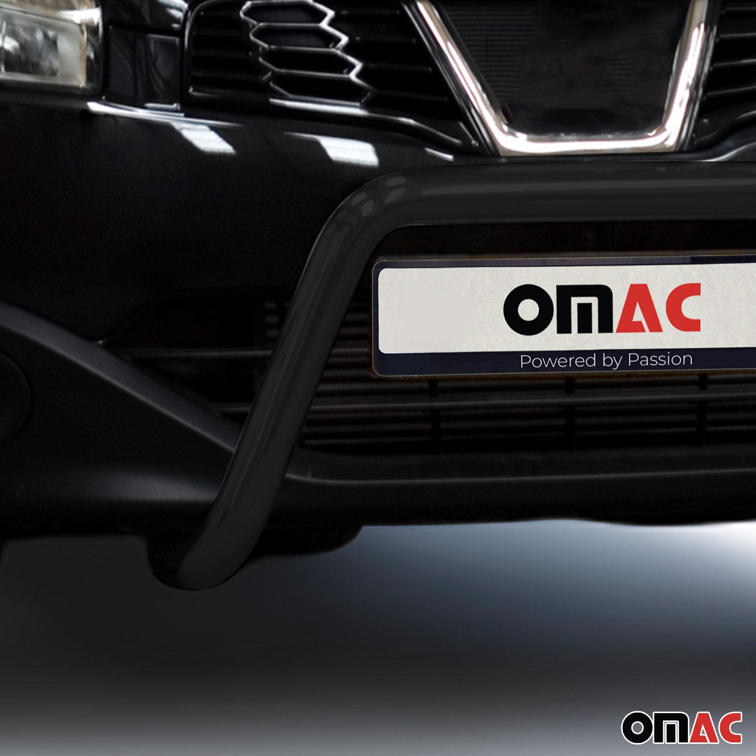 Frontbügel Frontschutzbügel für Nissan Qashqai 2010-2013 mit ABE Stahl Schwarz