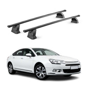 Stahl Dachträger für Citroen C5 II 2008-2017 TÜV Abschließbar 2tlg Schwarz