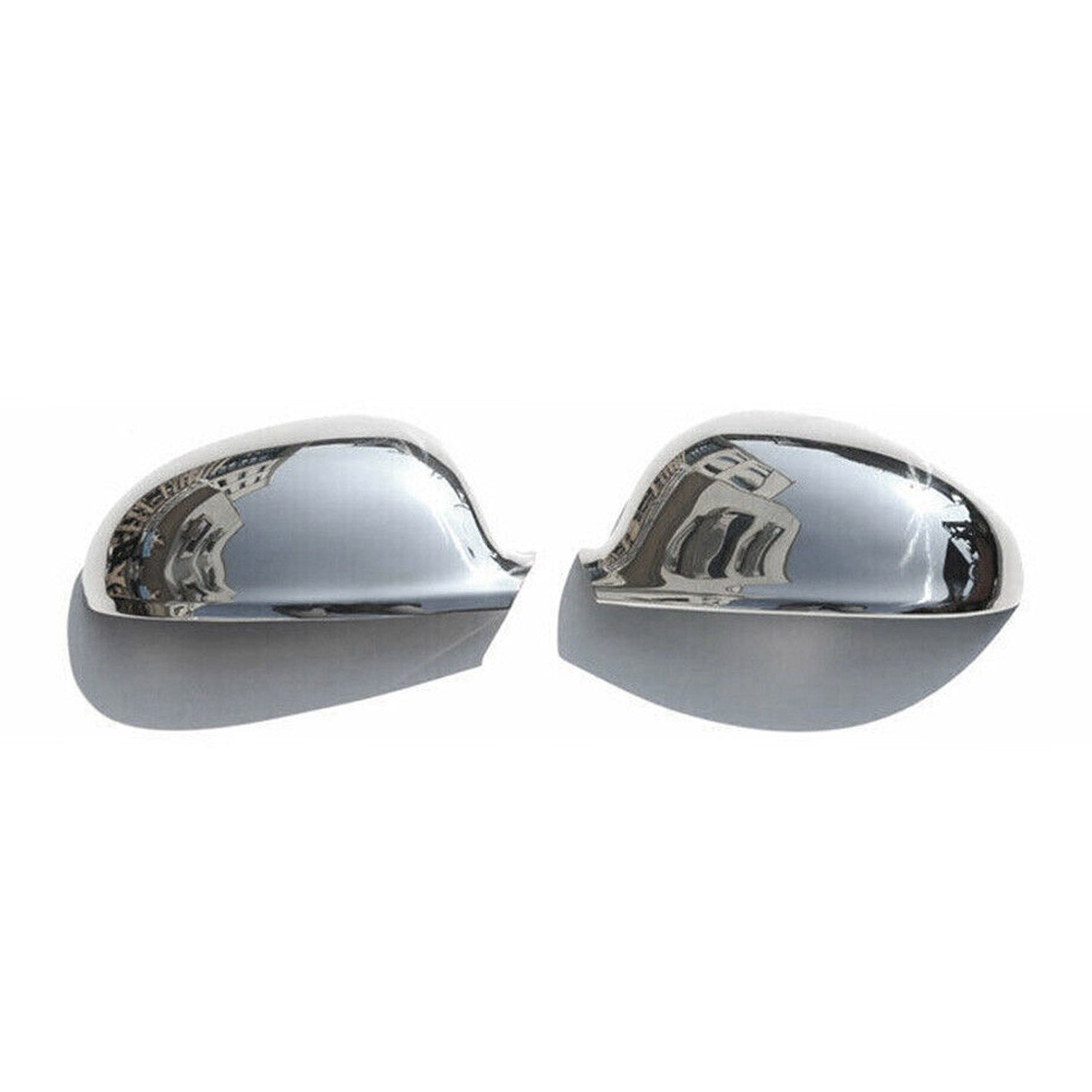 Spiegelkappen Spiegelabdeckung für VW Sharan 2004-2010 Edelstahl Chrom 2tlg
