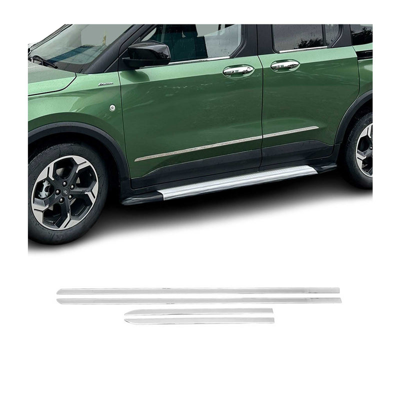 Seitentürleiste Türleiste Türschutz für Ford Tourneo Courier 2023-2025 Edelstahl