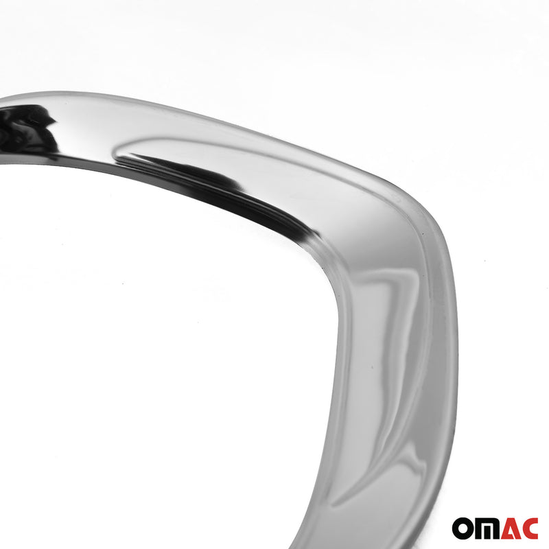 Nebelscheinwerfer Rahmen Umrandung für Kia Sorento 2010-2012 Edelstahl Silber 2x