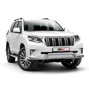 Frontbügel Frontschutzbügel für Toyota Land Cruiser 150 2019-2023 Silber ABE