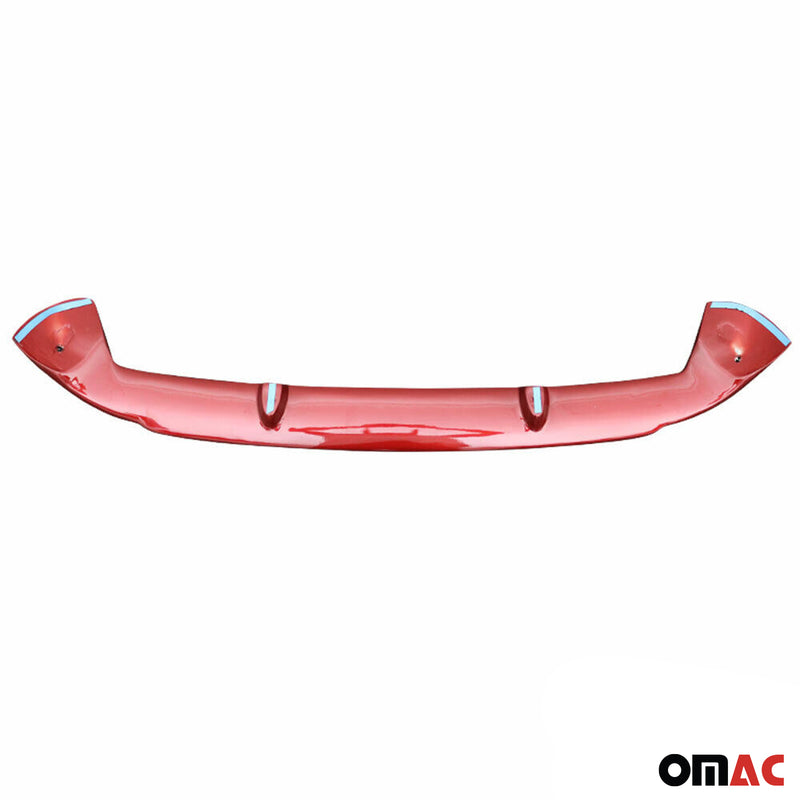 Heckspoiler Dachspoiler für Dacia Sandero & Stepway 2012-2020 Rot Lackiert ABS