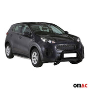 Frontbügel Frontschutzbügel für Kia Sportage 2016-2018 ø76mm Stahl Schwarz