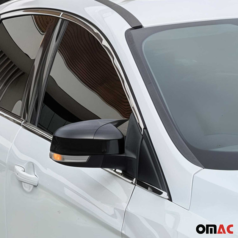 Fensterleisten Zierleisten für Ford Focus Stufenheck 2011-2018 Edelstahl 12tlg