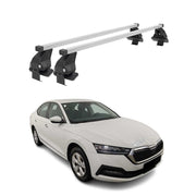 Menabo Dachträger Grundtäger für Skoda Octavia mk4 2020-2026 50kg Stahl Grau 2x
