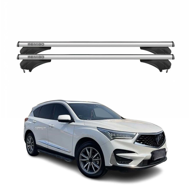 Menabo Dachträger Grundtäger für Acura RDX 2019-2025 Aluminium Silber 2 tlg