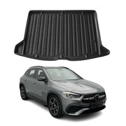 Kofferraumwanne Laderaumwanne für Mercedes GLA H247 2020-2026 Gummi TPE Schwarz