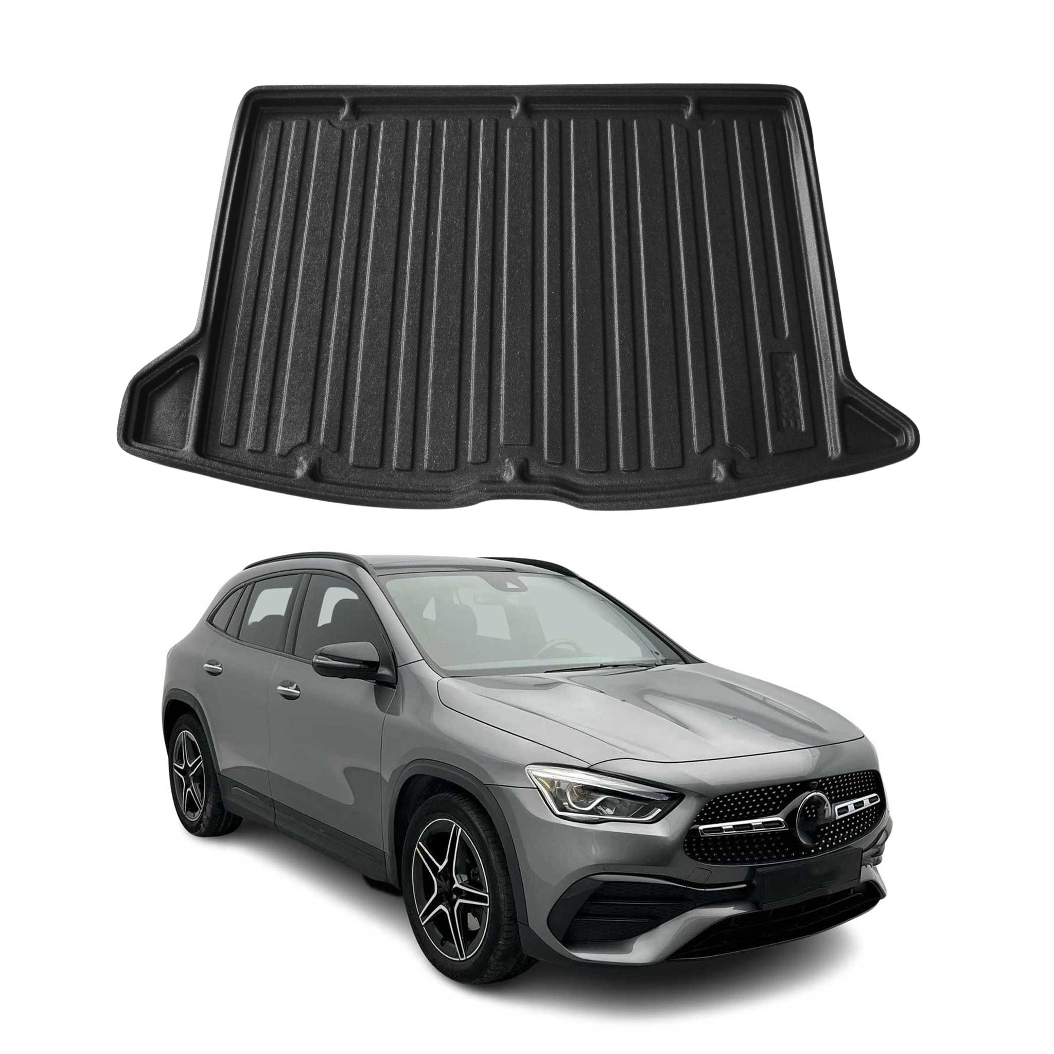 Kofferraumwanne Laderaumwanne für Mercedes GLA H247 2020-2026 Gummi TPE Schwarz