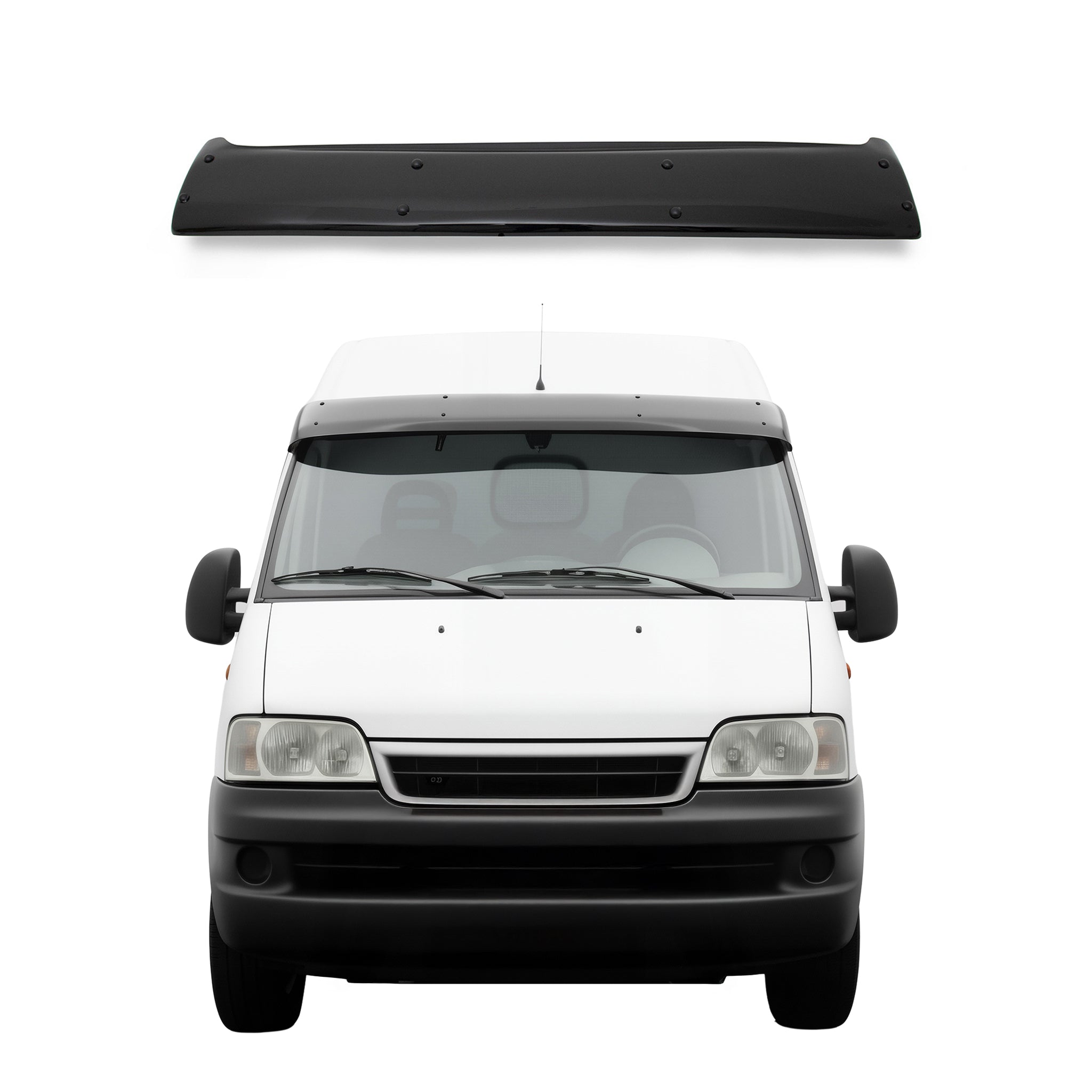 Sonnenblende äußeren Außensonnenblende für Fiat Ducato 1994-2006 Acryl