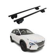 Dachträger Gepäckträger für Hyundai Nexo 2019-2026 Grundträger ABE Schwarz