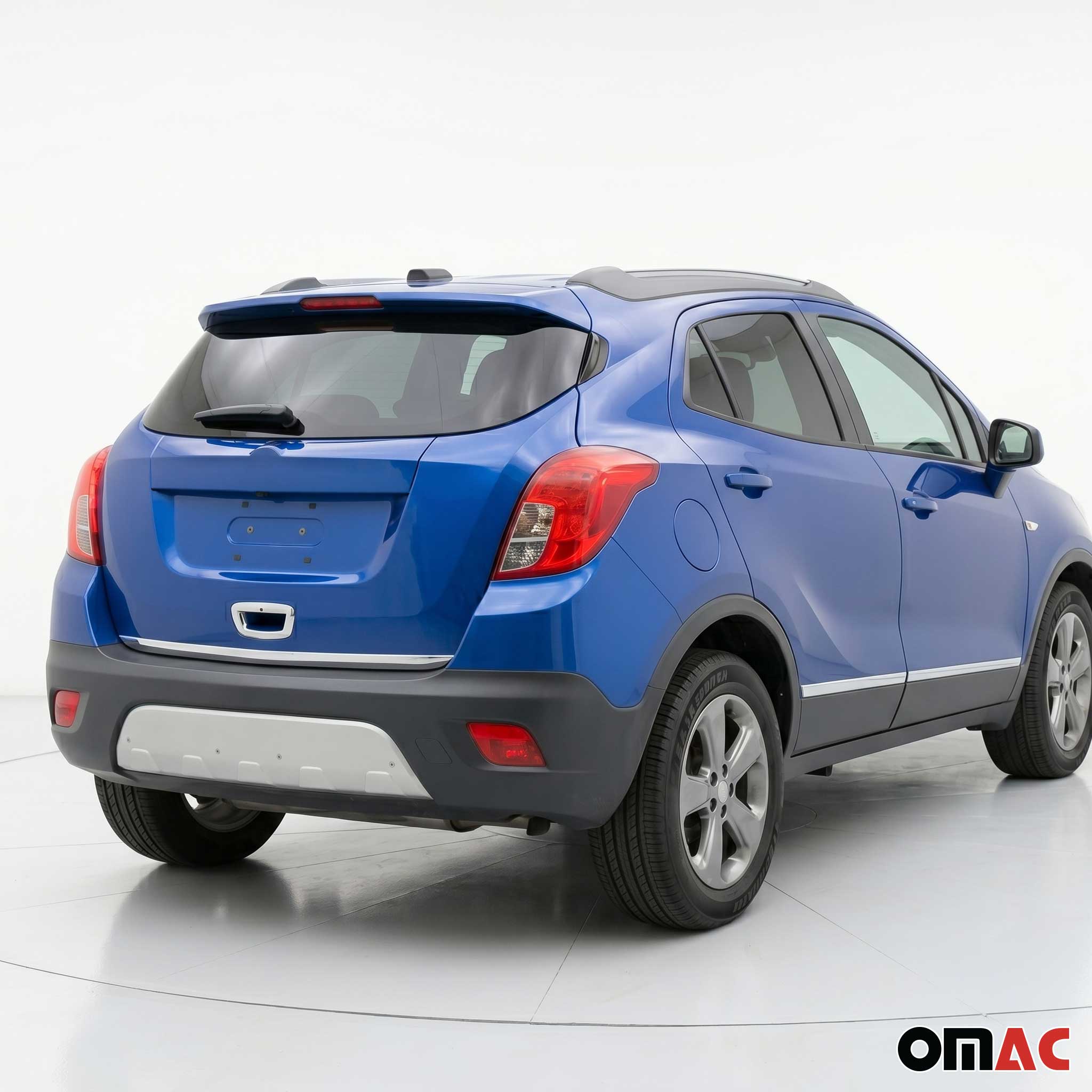 Kofferraumleiste Heckklappe Leiste für Opel Mokka 2012-2019 Edelstahl Chrom