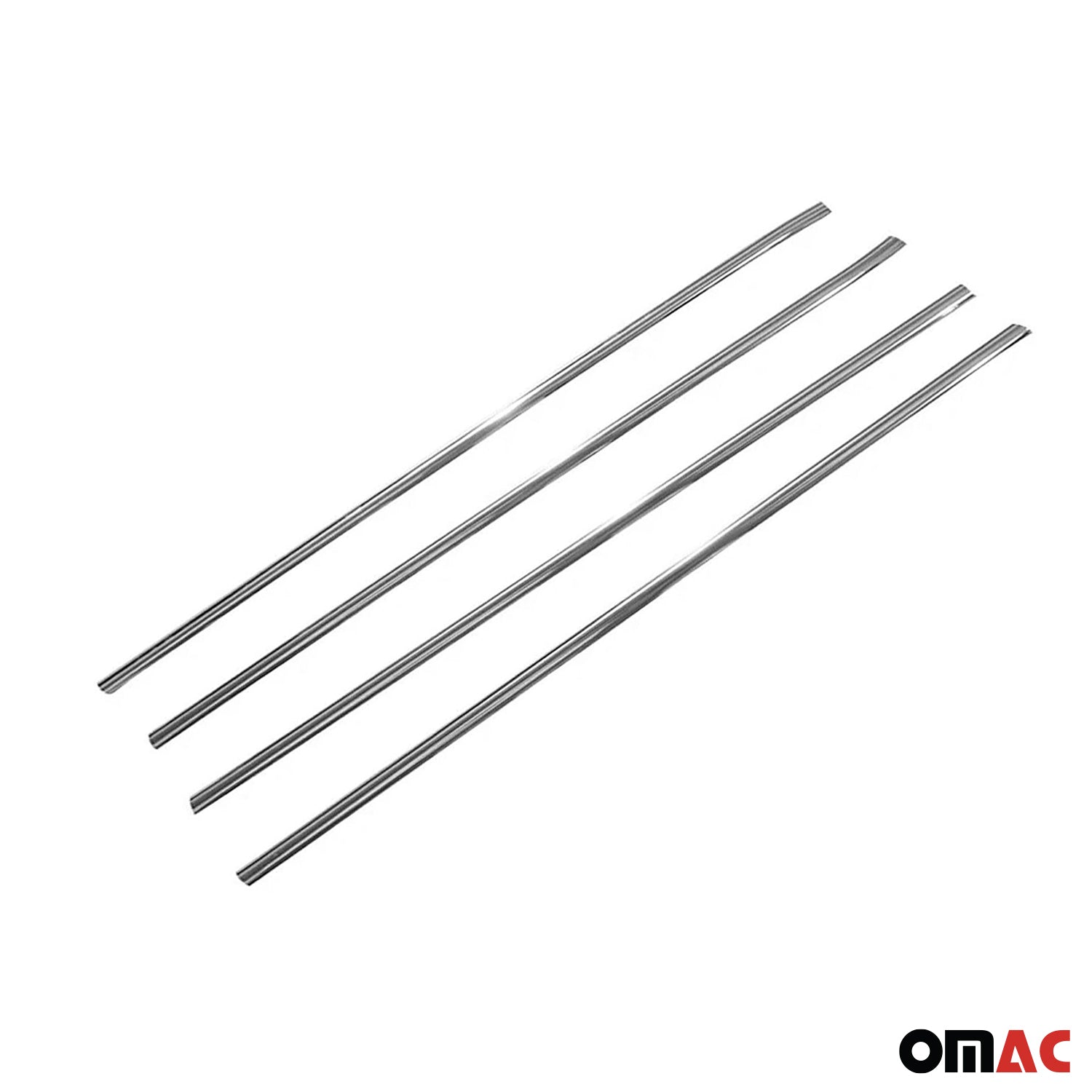 Fensterleisten Zierleisten für Toyota RAV4 Fenster x4 2006-2012 Edelstahl 4tlg