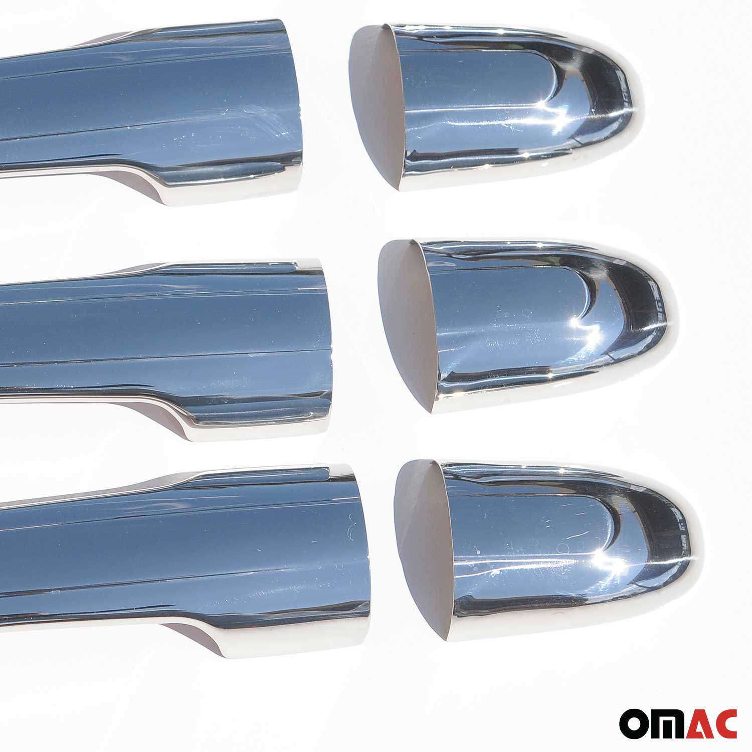 Türgriff Blenden für Mercedes Vito W639 2003-2014 4Tür 1Loch 8tlg Edelstahl Matt
