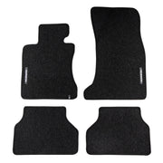 Velours Fußmatten für BMW 5er E60 E61 2003-2010 Autoteppich Schwarz 4 teile