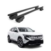 Dachträger Grundtäger für Renault Boreal 2025-2026 75kg Alu Schwarz 2 tlg