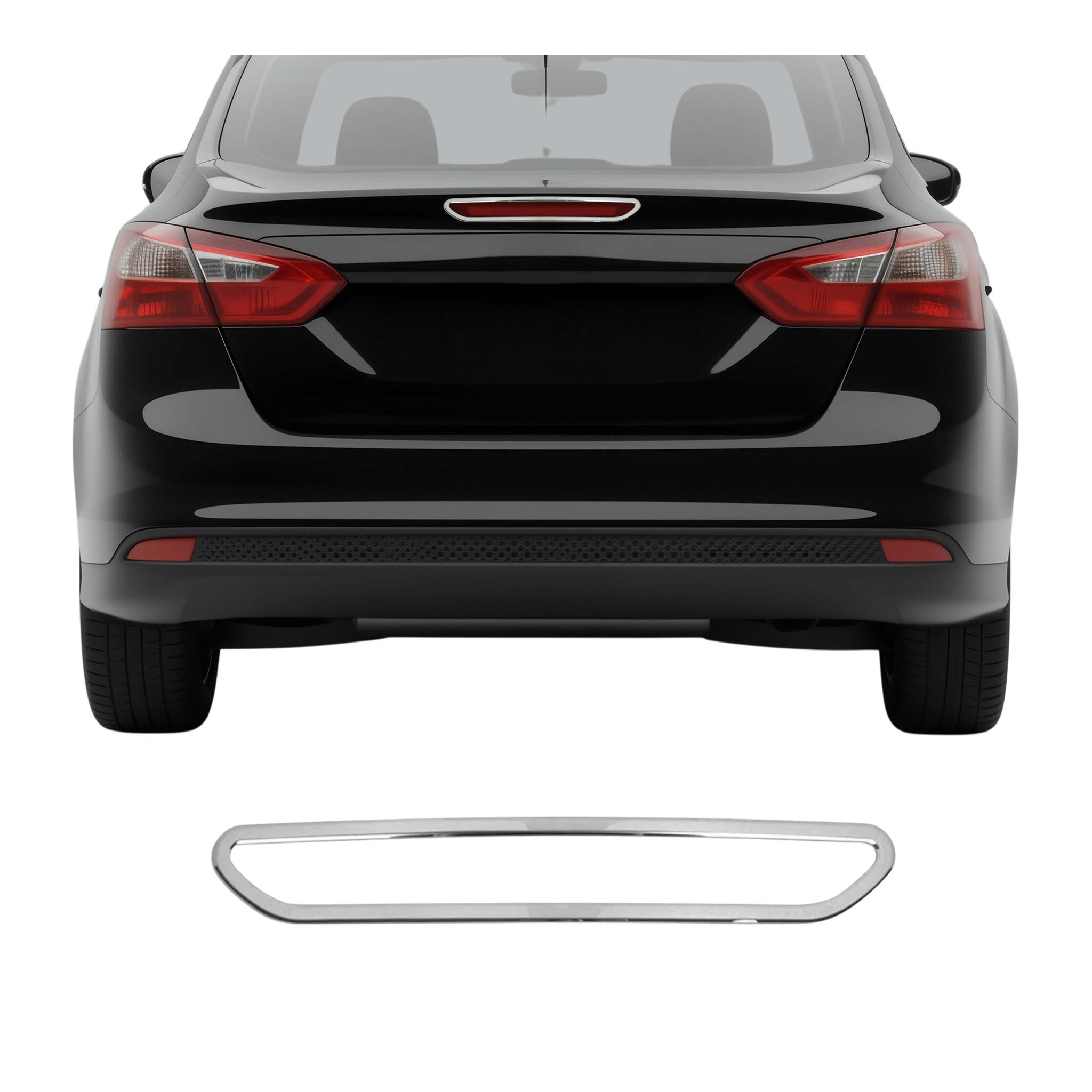Rücklicht Leisten Heckleuchte für Ford Focus Limousin 2010-2018 Edelstahl 1tlg