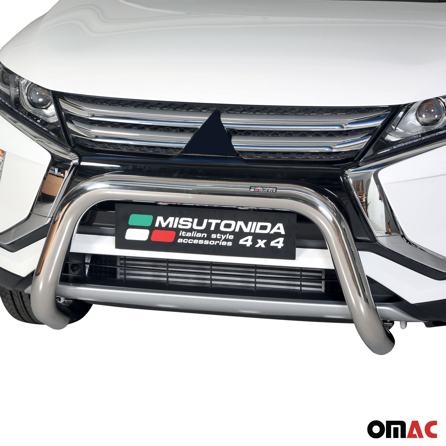 Frontbügel Frontschutzbügel für Mitsubishi Eclipse Cross 2018-2020 ø76 Stahl