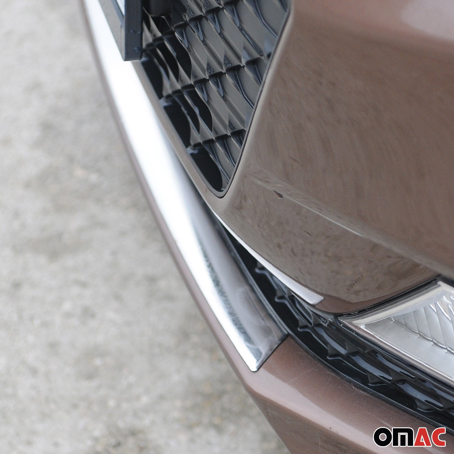 Kühlergrill Leisten Grillleisten für Hyundai i20 2014-2020 Edelstahl Chrom 1tlg