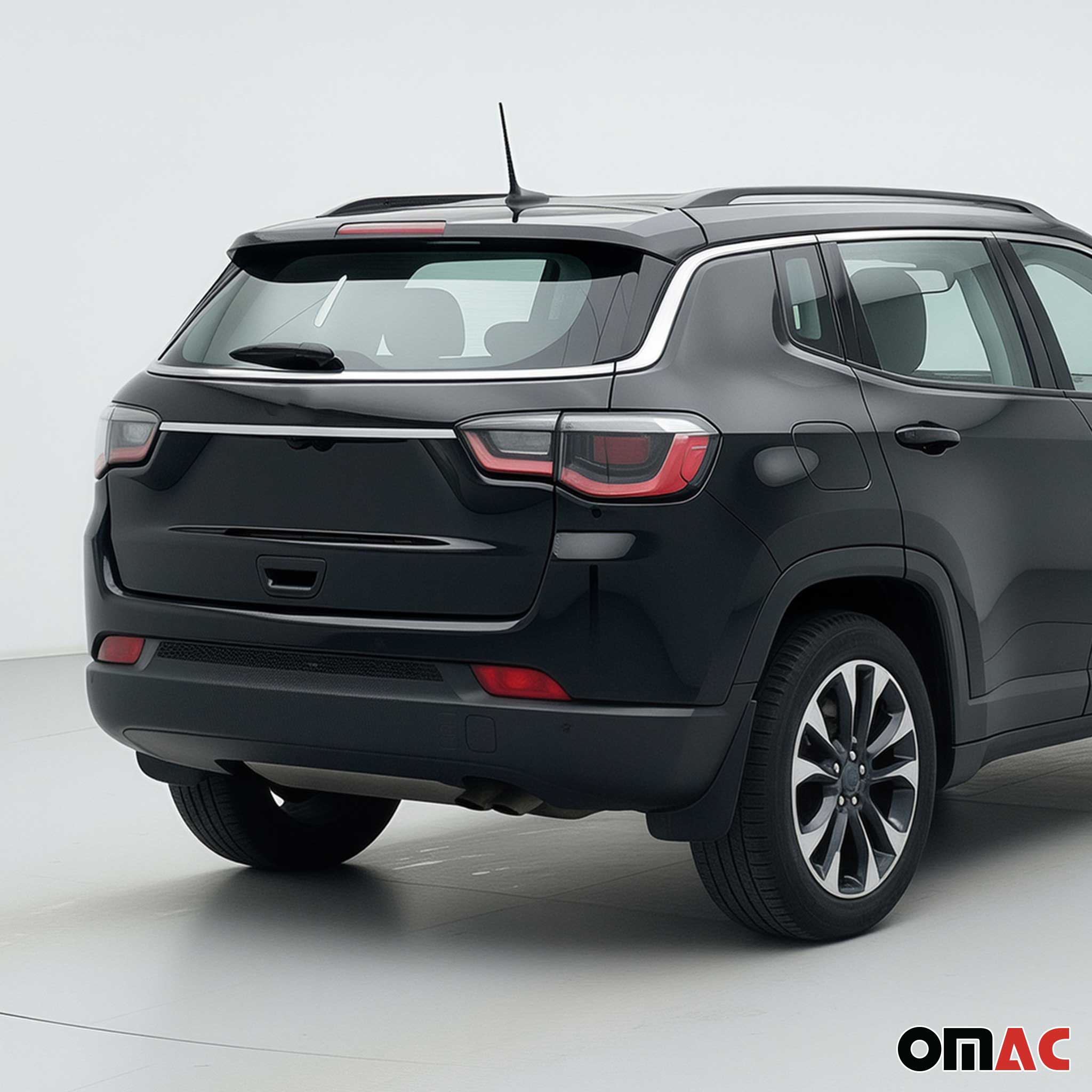 Heckklappe Kofferraumöffner Griff für Jeep Compass 2017-2025 Edelstahl Chrom
