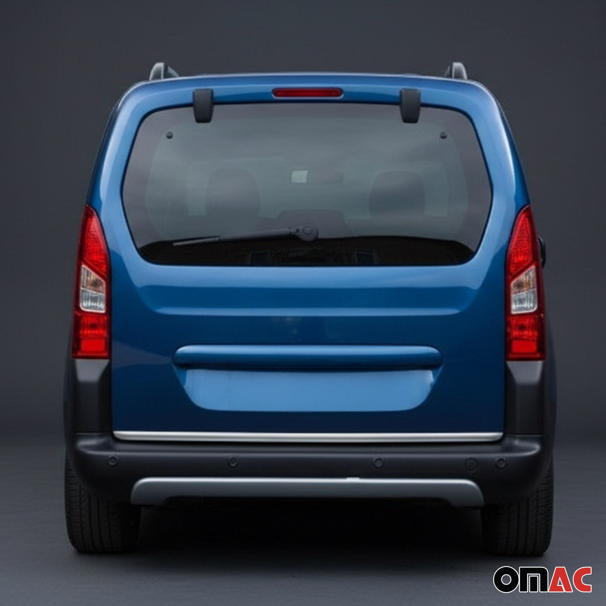 Kofferraumleiste Heckleiste für Citroen Berlingo 2008-2018 Edelstahl Chrom