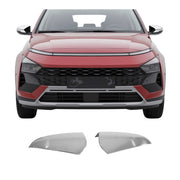 Spiegelkappen Spiegelabdeckung für Hyundai Bayon 2021-2026 Edelstahl Chrom 2tlg