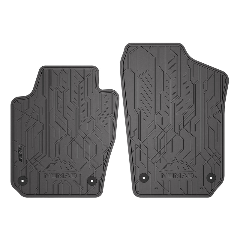 Fußmatten Gummimatten Automatten für Seat Ibiza IV 2008-2017 Gummi Schwarz 2tlg