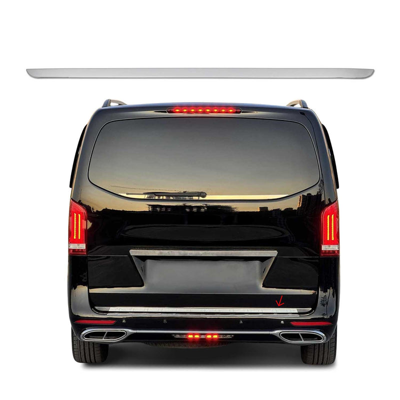 Kofferraumleiste Heckleiste für Mercedes Vito W447 2014-2025 Edelstahl Chrom