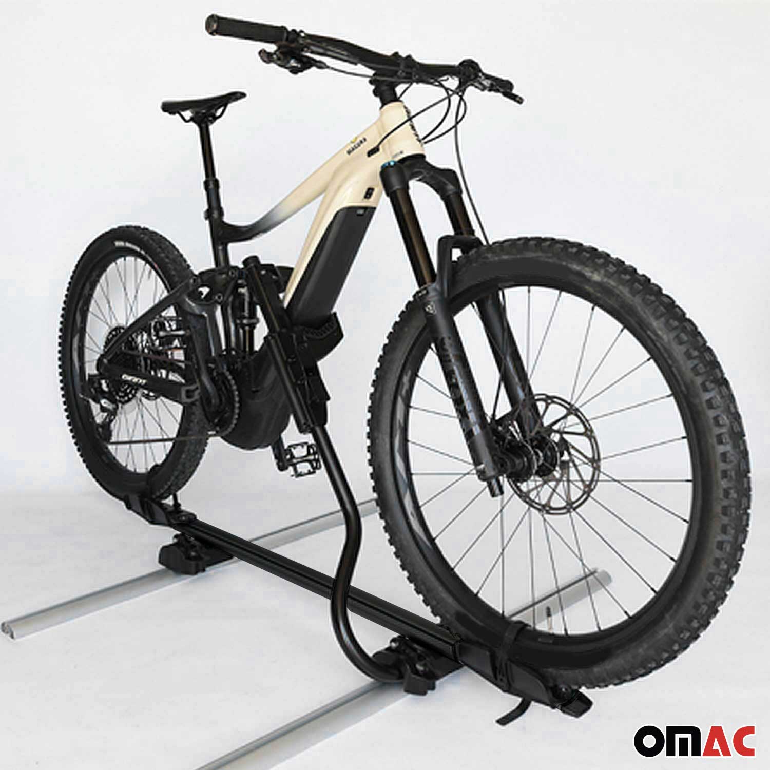 Fahrradträger Farad P-Style Dachfahrradträger bis 25 kg ABE Stahl 2tlg Schwarz