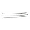 Radiator grille strips grill strips for Ford Connect 2014-2019 stainless steel silver 4x