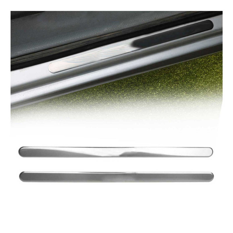 Einstiegsleisten Türschweller für Fiat Punto 2009-2012 Edelstahl Silber 2tlg